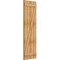 Ekena Millwork Joined Board-n-Batten Shutters w/Z-Bar, Rough Sawn Western Red Cedar, 21 1/2W x 69H, PR RBJ06Z21X069RWR - alternate 2